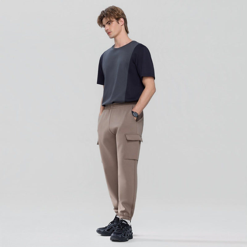 Men’s Interlock Jogger With Relaxed Tapered Fit S - Shop Giordano