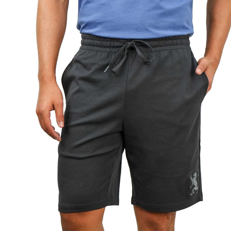 Men's Interlock Knit Shorts: Comfort & Style S - Shop Giordano