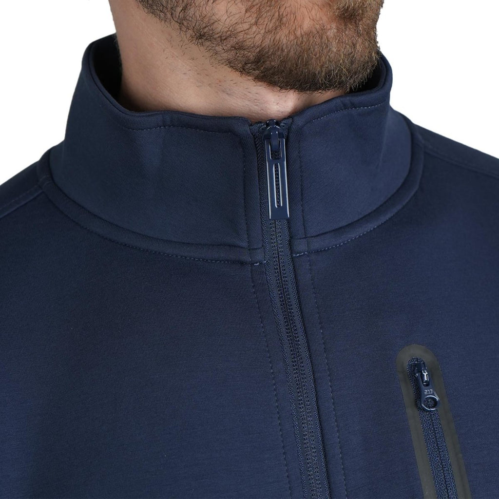 Men’S Interlock Slim Fit Full - Zip Knit Jacket S - Shop Giordano