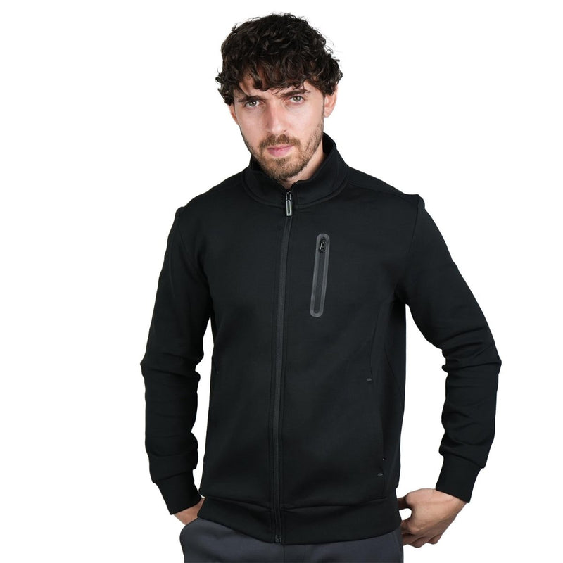 Giordano Men's Interlock Slim Fit Full-Zip Knit Jacket - Premium Jackets