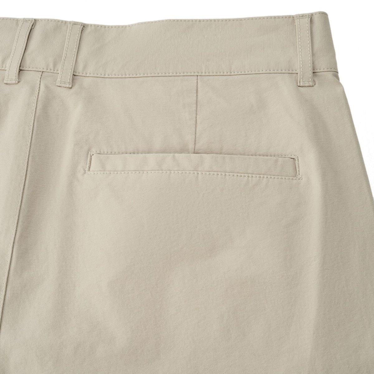 Men's Khaki Pants: Regular Tapered Fit, Cotton Blend - Giordano