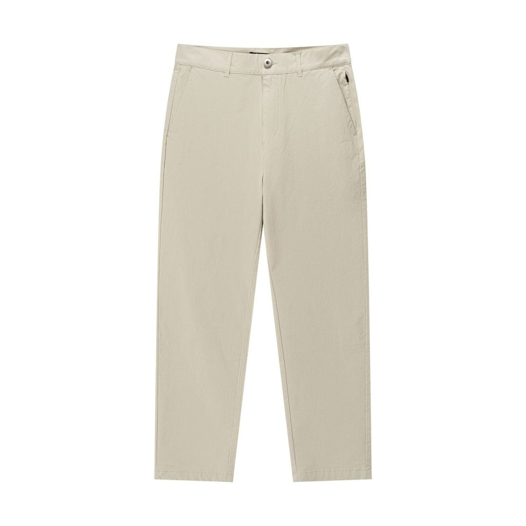 Men's Khaki Pants: Regular Tapered Fit, Cotton Blend 30 - Shop Giordano