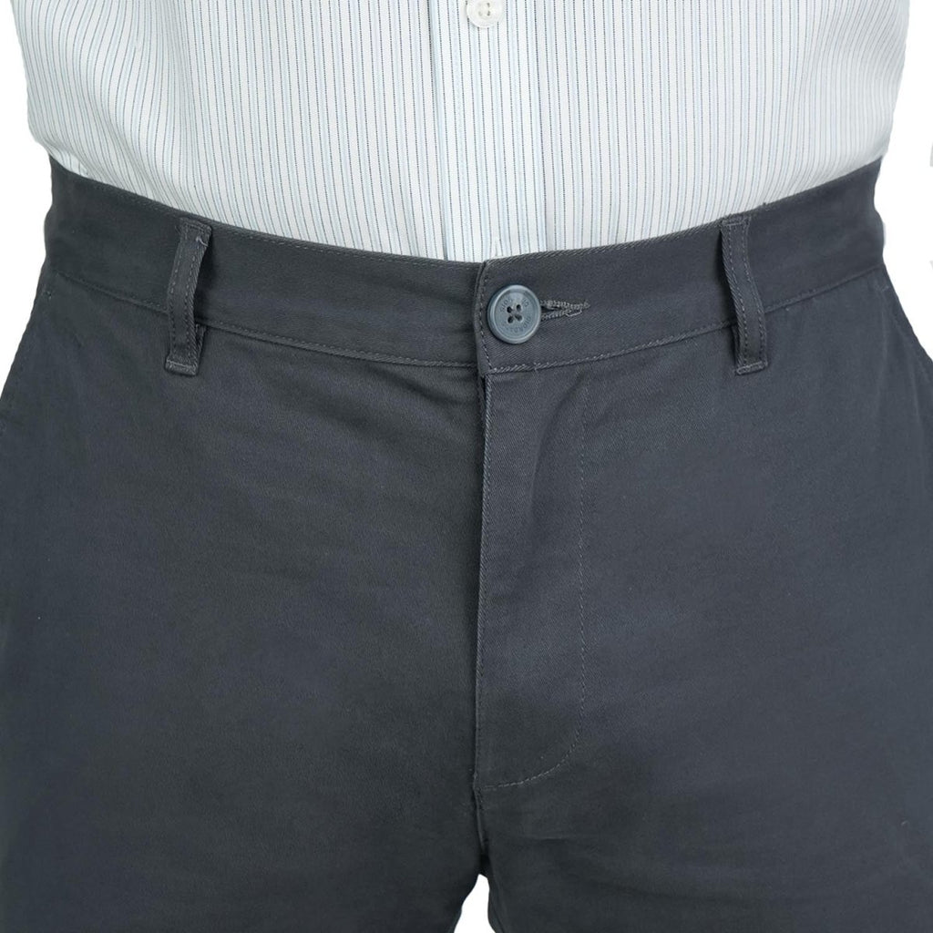 Men's Khaki Pants: Skinny Tapered Fit, Cotton Stretch 30 - Shop Giordano