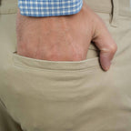 Men's Khaki Pants: Skinny Tapered Fit, Cotton Stretch 30 - Shop Giordano