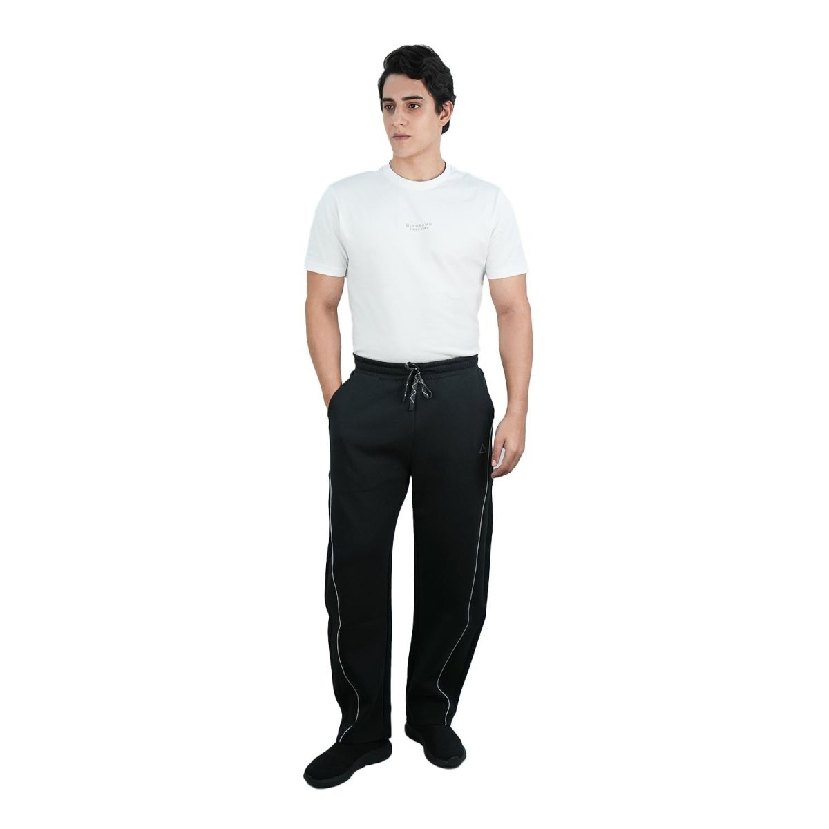 Men's Knit Joggers: Interlock Fabric, Seasonal Fit S - Shop Giordano