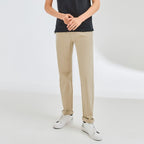 Men's Lightweight Slim Tapered Khakis 29 - Shop Giordano