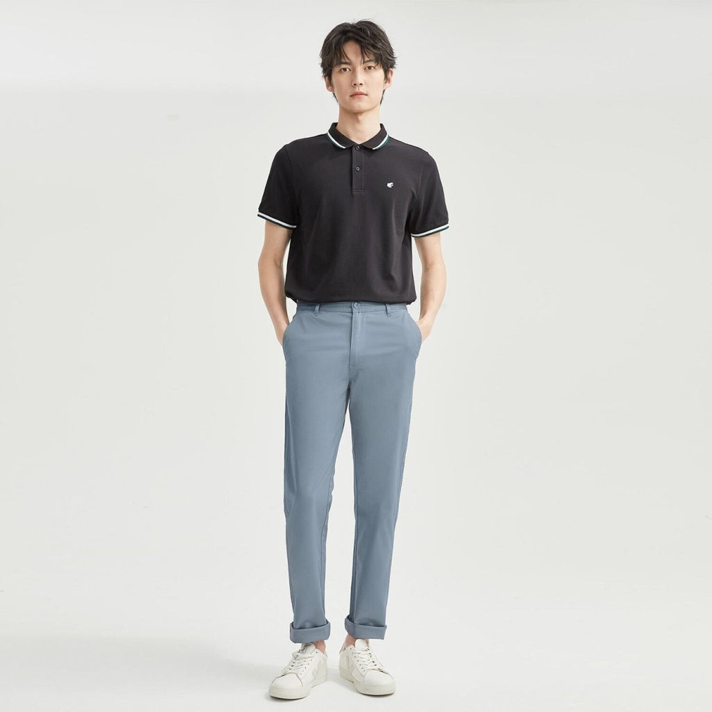 Men's Lightweight Slim Tapered Khakis 29 - Shop Giordano