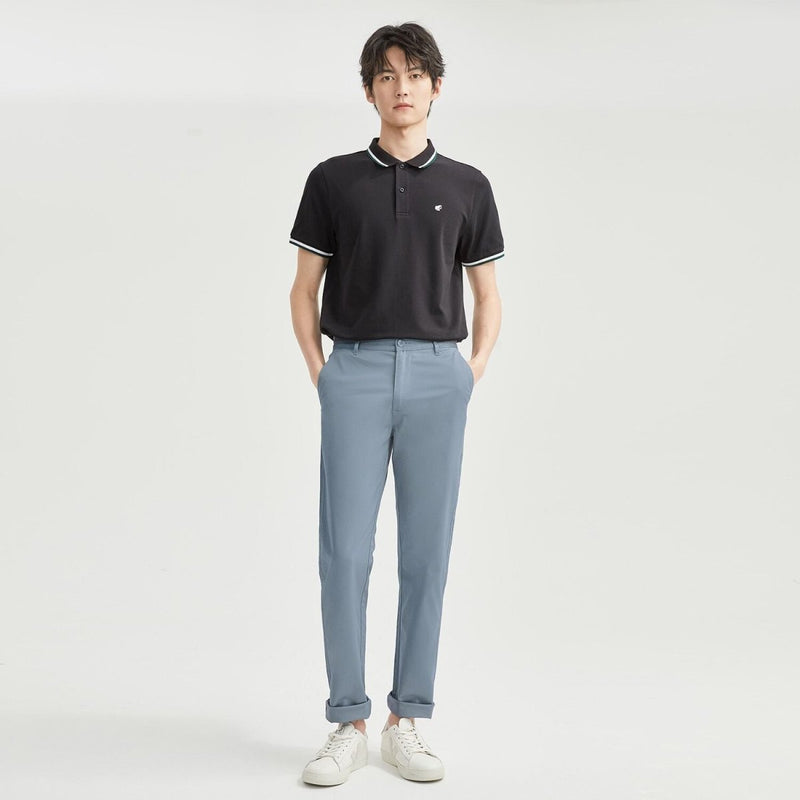 Men's Lightweight Slim Tapered Khakis 29 - Shop Giordano