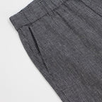 Men's Linen Cotton Bermuda Shorts: Slim Fit, Elastic Waist S - Shop Giordano