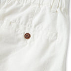 Men's Linen Cotton Bermuda Shorts: Slim Fit, Elastic Waist S - Shop Giordano