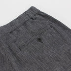 Men's Linen Cotton Bermuda Shorts: Slim Fit, Elastic Waist S - Shop Giordano