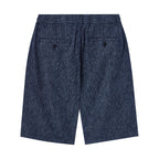 Giordano Men's Linen Cotton Bermuda Shorts: Slim Fit, Elastic Waist - Premium Shorts