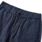 Giordano Men's Linen Cotton Bermuda Shorts: Slim Fit, Elastic Waist - Premium Shorts