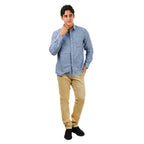 Giordano Men's Linen Cotton Poplin Shirt - Premium Shirts