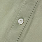 Men's Linen Cotton Poplin Shirt | Slim Fit, Band Collar S - Shop Giordano