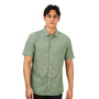 Giordano Men's Linen Cotton Poplin Short Sleeve Shirt - Premium Shirts