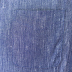 Men's Linen Long Sleeve Slim Fit Front Button Garment Wash Shirt S - Shop Giordano
