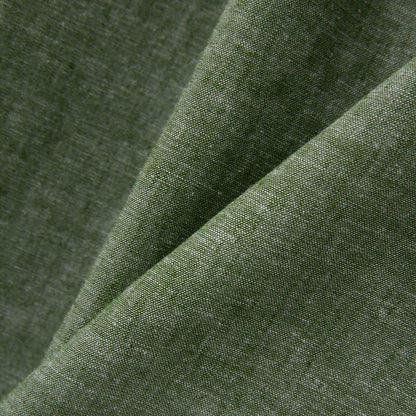 Men's Linen Poplin Blend Stand Collar Shirt - Giordano