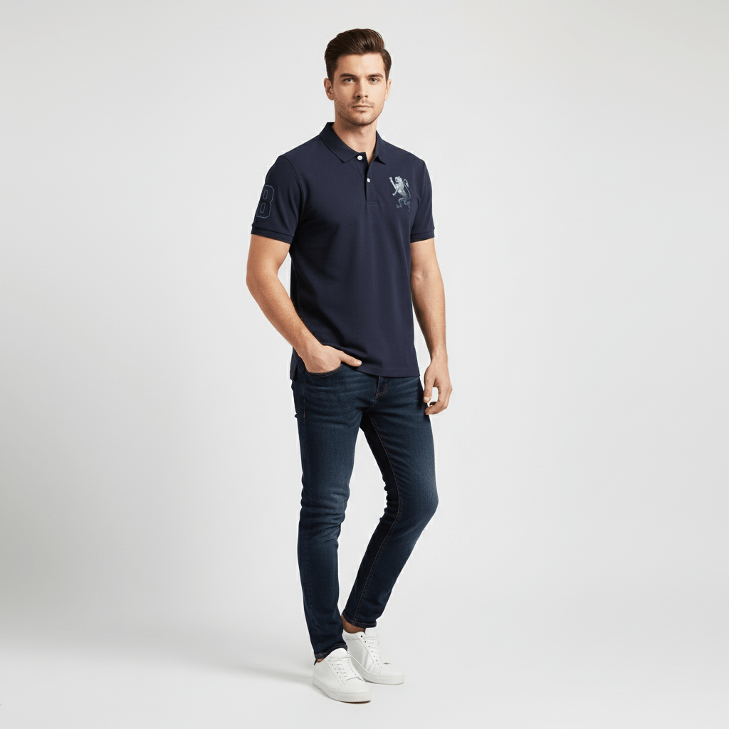 Men's Lion Polo S - Shop Giordano