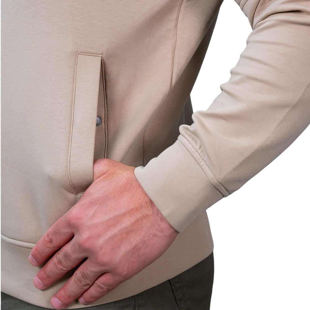 Men’S Liquid Touch Knit Jacket With Zipper Closure S - Shop Giordano