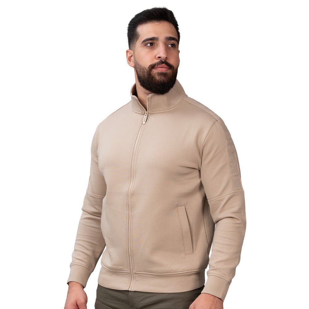 Men’S Liquid Touch Knit Jacket With Zipper Closure S - Shop Giordano