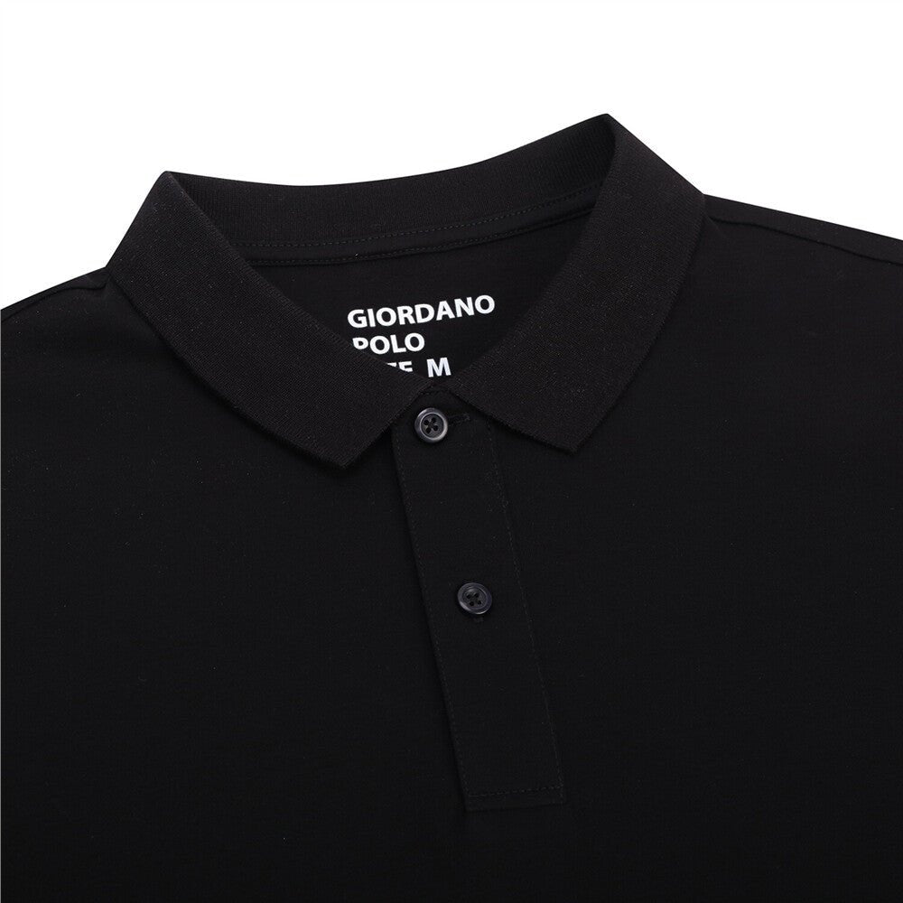 Giordano Men's Liquid Touch Polo: Slim Fit Comfort & Lasting Color - Premium Polo