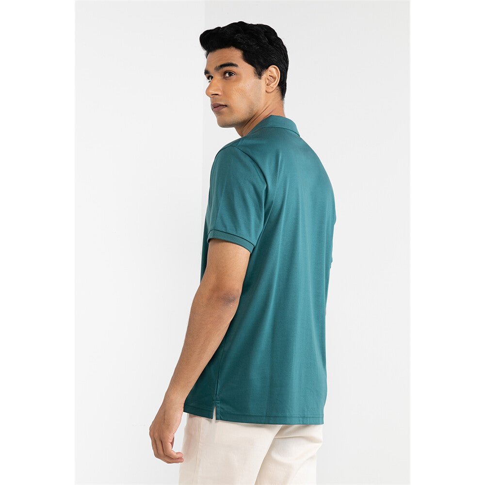 Giordano Men's Liquid Touch Polo: Slim Fit Comfort & Lasting Color - Premium Polo