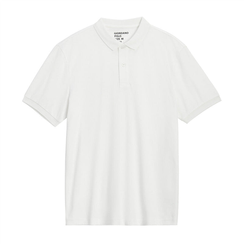 Giordano Men's Liquid Touch Polo: Slim Fit Comfort & Lasting Color - Premium Polo