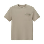 Men’S Liquid Touch Slim Fit Cotton Crew Neck Tee With Chest Pocket S - Shop Giordano