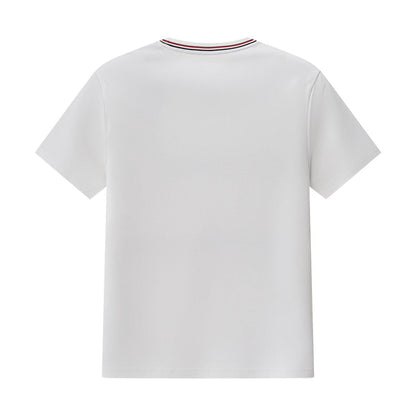 Men’S Liquid Touch Slim Fit Cotton Crew Neck Tee With Chest Pocket - Giordano