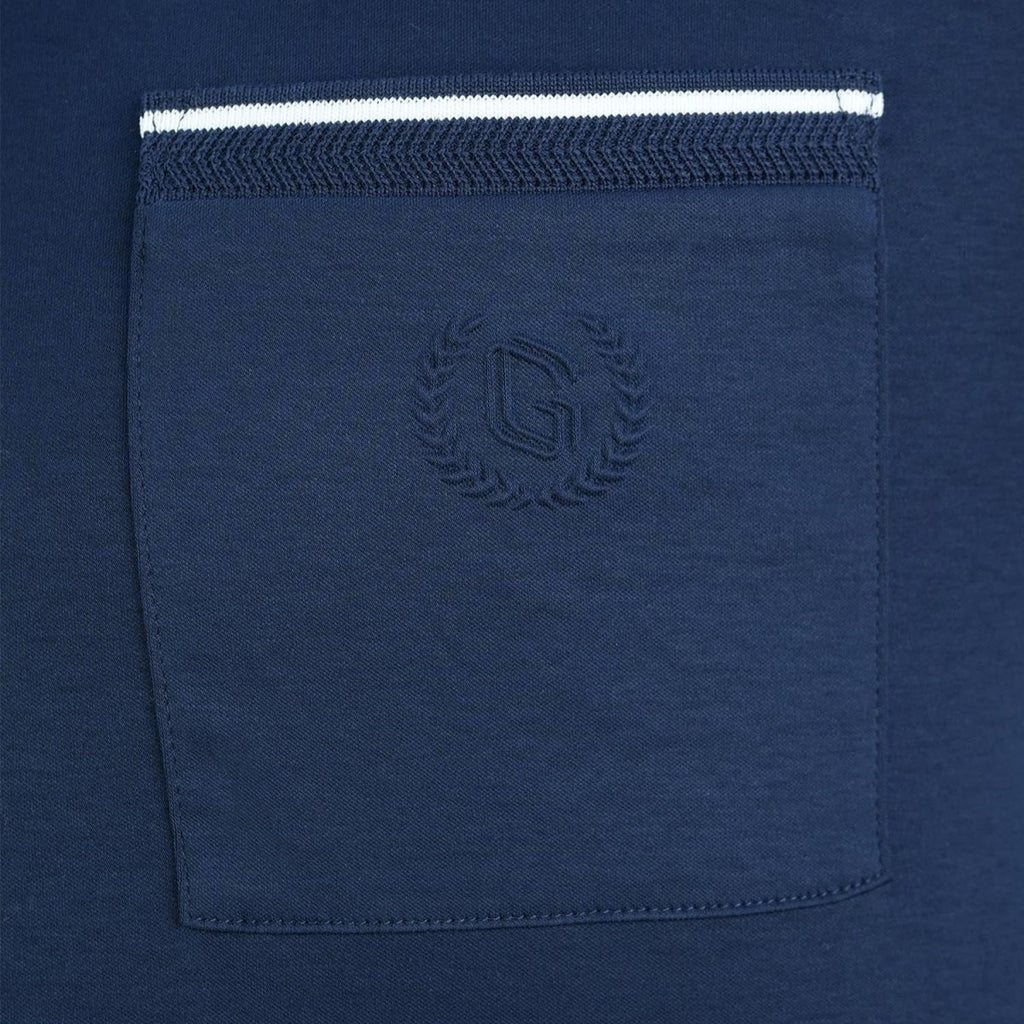Men’S Liquid Touch Slim Fit Cotton Crew Neck Tee With Chest Pocket S - Shop Giordano