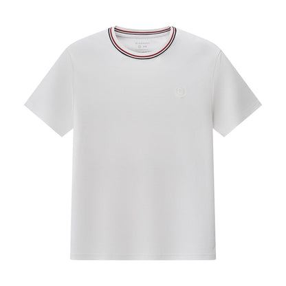 Men’S Liquid Touch Slim Fit Cotton Crew Neck Tee With Chest Pocket - Giordano