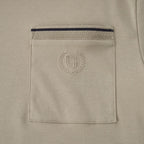 Men’S Liquid Touch Slim Fit Cotton Crew Neck Tee With Chest Pocket S - Shop Giordano