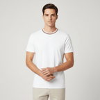 Men’S Liquid Touch Slim Fit Cotton Crew Neck Tee With Chest Pocket S - Shop Giordano