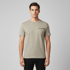 Men’S Liquid Touch Slim Fit Cotton Crew Neck Tee With Chest Pocket S - Shop Giordano