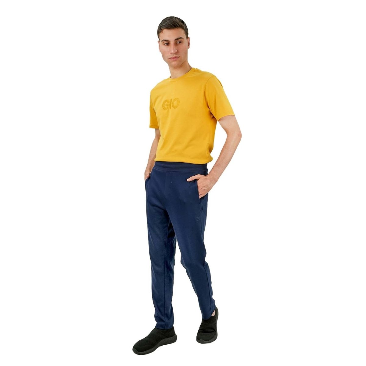 Giordano Men's Liquid Touch Slim Straight Fit Joggers - Premium Joggers