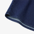 Men's Loose Fit Short Sleeve Button - Front Denim Shirt | Online Exclusive S - Shop Giordano