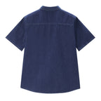 Men's Loose Fit Short Sleeve Button - Front Denim Shirt | Online Exclusive S - Shop Giordano