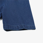 Men's Loose Fit Short Sleeve Button - Front Denim Shirt | Online Exclusive S - Shop Giordano