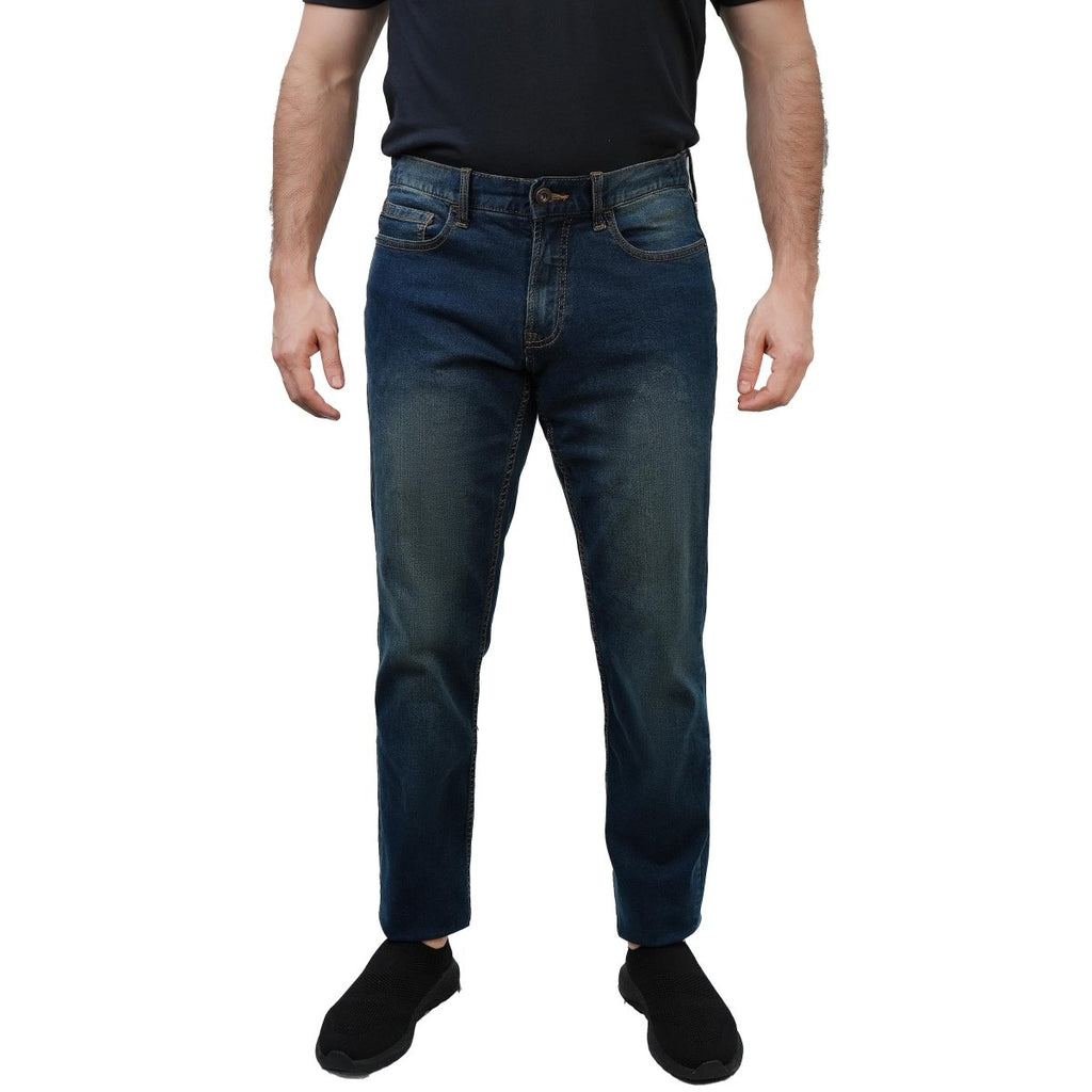 Giordano Men's Low Rise Skinny Taper Stretch Denim Jeans - first_variant_option_2 Premium Jeans for Giordano