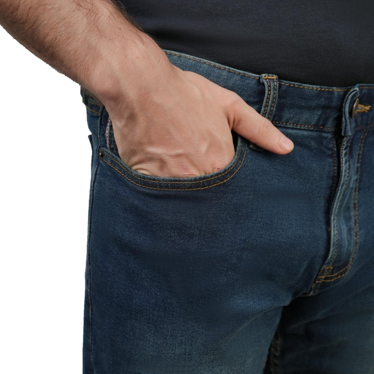 Giordano Men's Low Rise Skinny Taper Stretch Denim Jeans - first_variant_option_2 Premium Jeans for Giordano