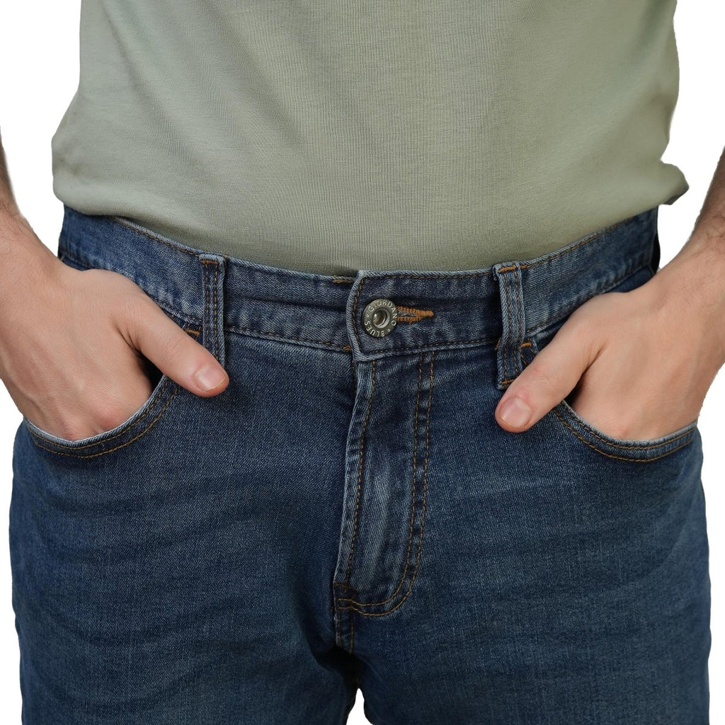 Giordano Men's Low Rise Skinny Taper Stretch Denim Jeans - first_variant_option_2 Premium Jeans for Giordano