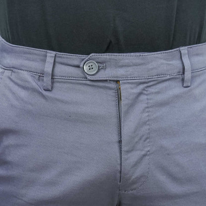 Men's Low Rise Slim Fit Cotton Twill Khakis - Giordano