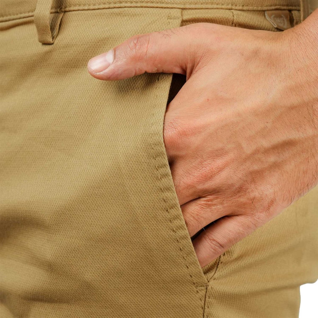 Men's Low Rise Slim Fit Cotton Twill Khakis 30 - Shop Giordano