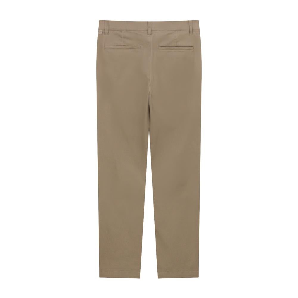 Men’S Low Rise Slim Tapered Cotton Stretch Twill Khakis 30 - Shop Giordano