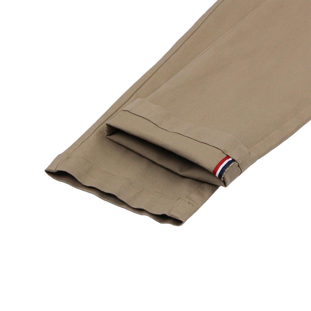 Men’S Low Rise Slim Tapered Cotton Stretch Twill Khakis 30 - Shop Giordano