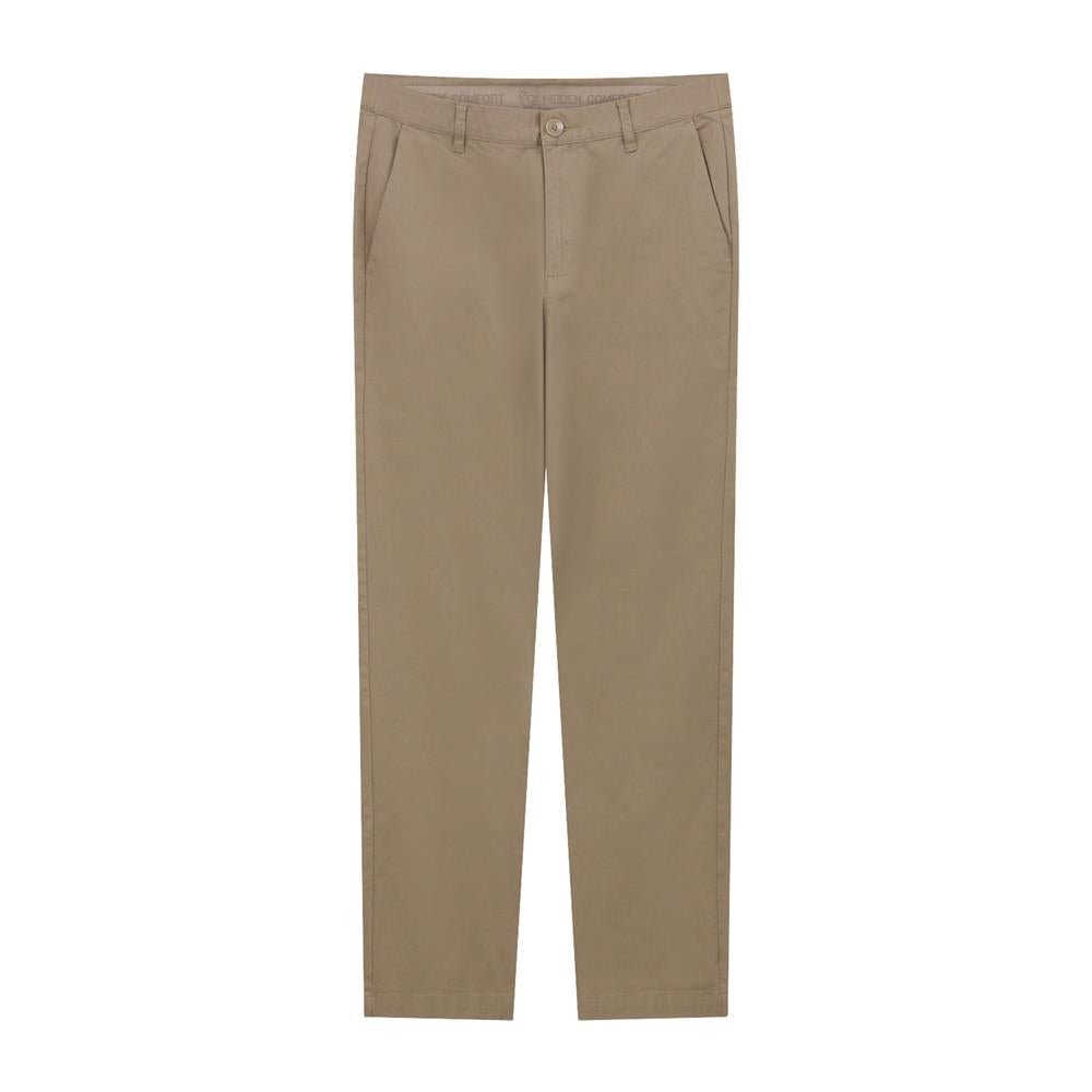 Men’S Low Rise Slim Tapered Cotton Stretch Twill Khakis 30 - Shop Giordano