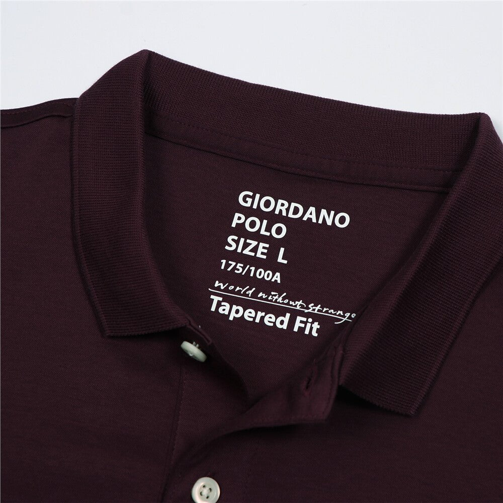 Giordano Men's Luxury Touch Polo - Premium Polo