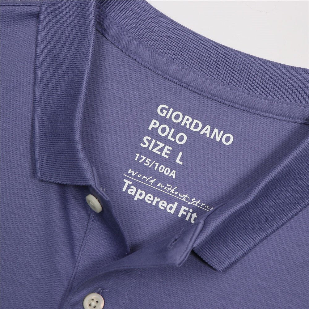 Giordano Men's Luxury Touch Polo - Premium Polo