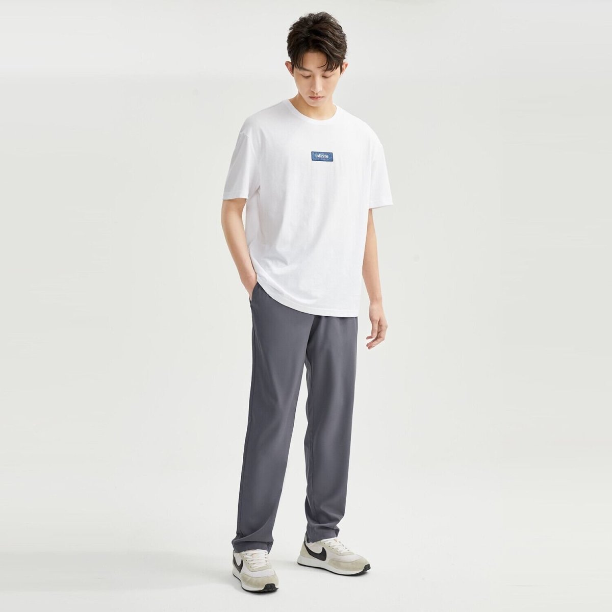Men's Mid - Rise Drawstring Jogger Pants S - Shop Giordano